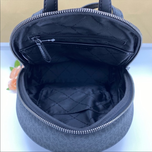 MICHAEL KORS ERIN MEDIUM BACKPACK BLACK - Picture 8 of 16